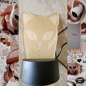 Demon Slayer Sabito mask desk/night light